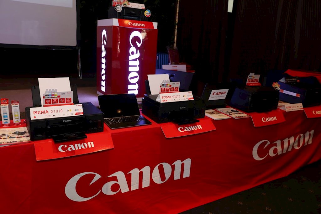 Canon giới thiệu 4 máy in phun dòng G và 2 máy in laser mới